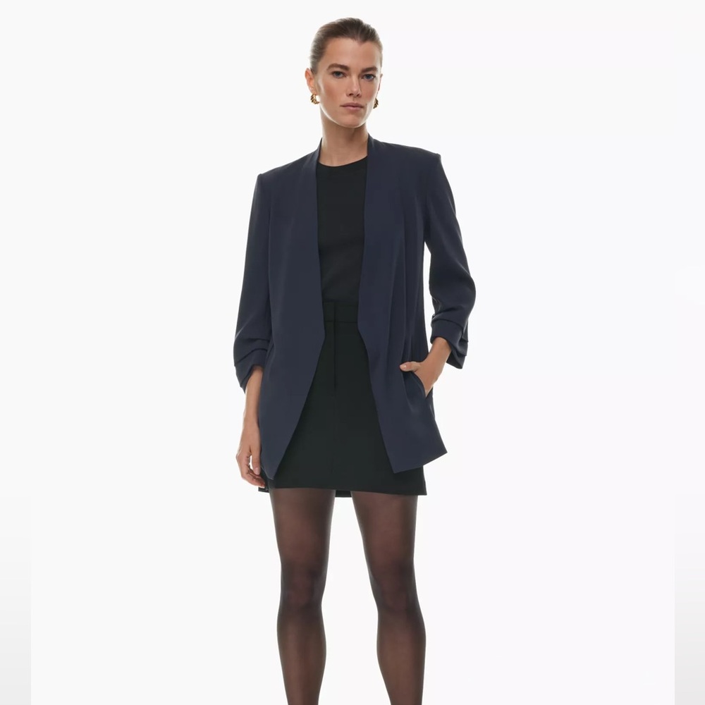 Aritzia Babaton New Power Blazer in Taupe (see pics for color)